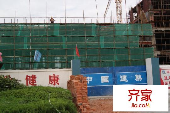 麗水金都施工進(jìn)度圖（2010.9.10）