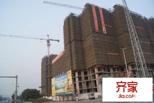 麗水金都施工進(jìn)度圖（2011.2.24）