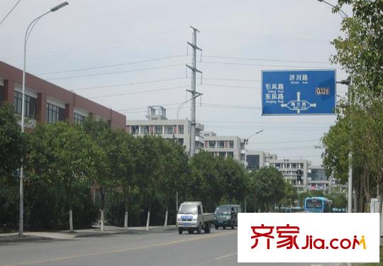 同濟(jì)家園周邊交通配套實(shí)景圖（2014.6.18）