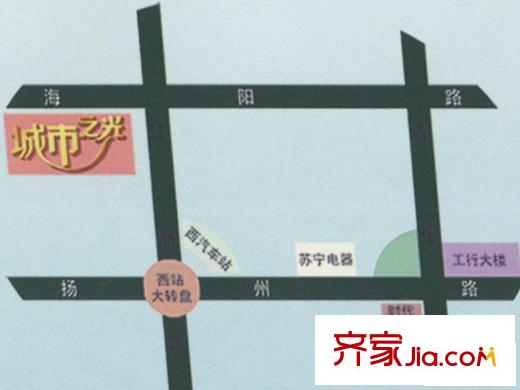 城市之光交通圖