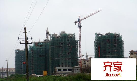 福田花園施工進度圖（2010.6.1）
