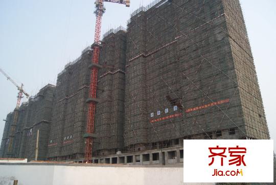 府西人家施工進(jìn)度圖（2011.2.24）