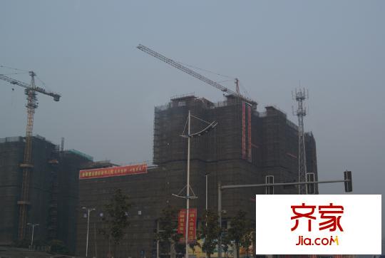 麗水金都施工進(jìn)度圖（2011.2.24）