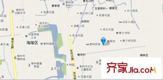 同濟(jì)家園交通圖