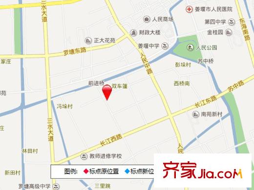 亞美國際花園交通坐標(biāo)