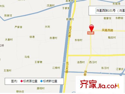 宏盛鳳城麗都交通坐標(biāo)