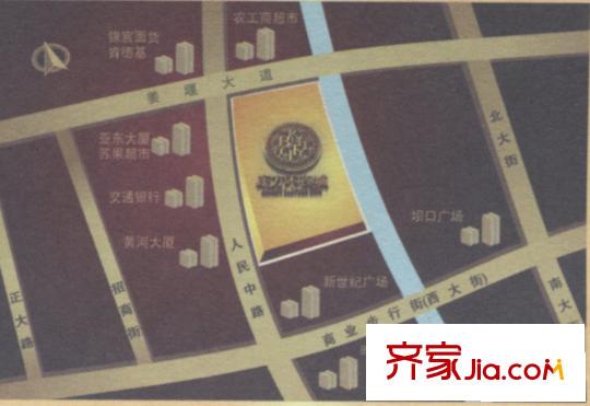 東方不夜城小區(qū)區(qū)位圖