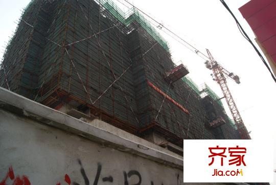 皇廷御苑一期施工進度圖（2011.2.24）