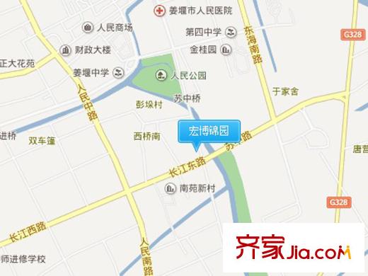 宏博錦園地圖坐標(biāo)