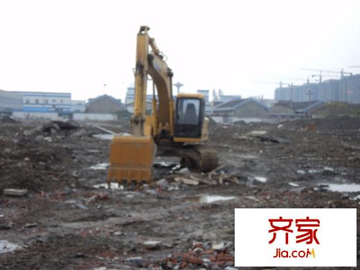 美好家園施工進度圖（2011.11.8）