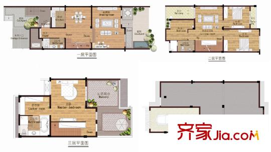 萊茵東郡Ｂ５-０２戶型 3室3廳1衛(wèi)