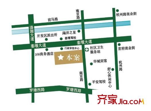 美好家園交通圖