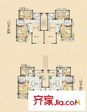 萊茵東郡D2 4室4廳2衛(wèi)2廚