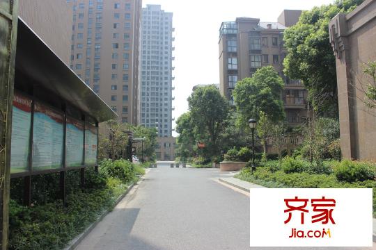 東方巴黎城小區(qū)綠化景觀圖（2015.9.2）