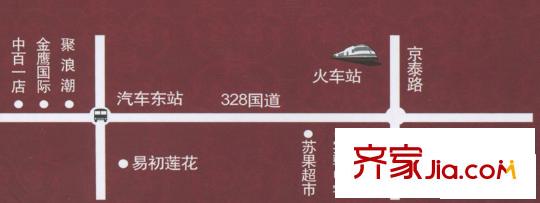 歐亞國際花園交通圖