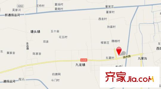 西堤陽(yáng)光交通圖