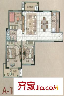 錦繡姜城113.68 3 2 1 3室2廳1衛(wèi)1廚