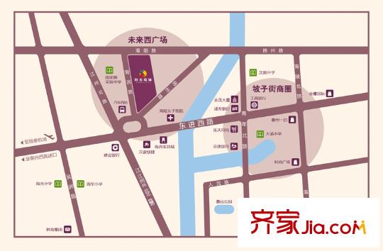 陽光瑞城小區(qū)區(qū)位圖