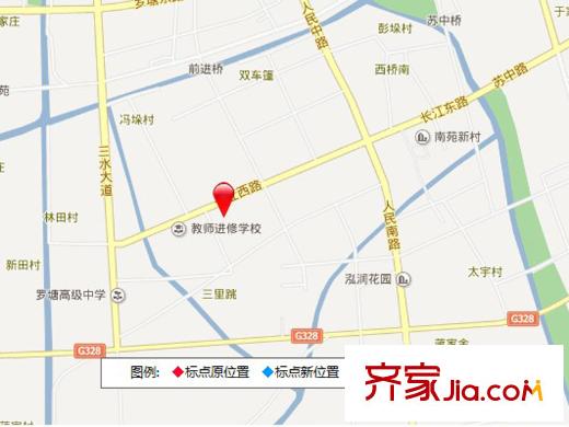 紫星城交通坐標(biāo)