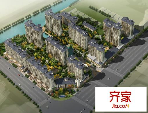 金港帝景藍(lán)灣效果圖