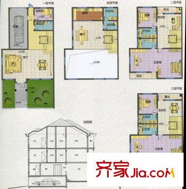星威園A戶型 5室2廳6衛(wèi)