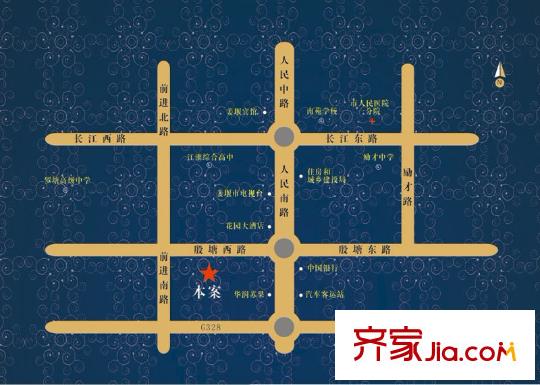 南洋雅苑交通圖