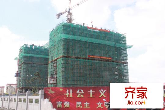 匯鴻香頌工程進(jìn)度施工（2015.9.9）