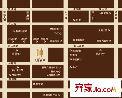 久源尚郡交通圖