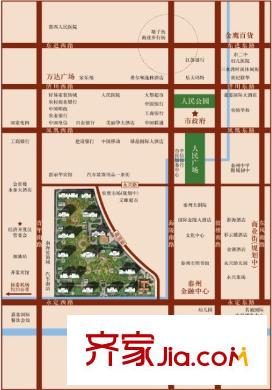 皇家花園小區(qū)區(qū)位圖