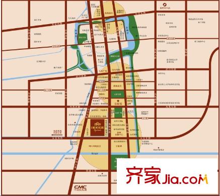 皇家花園小區(qū)區(qū)位圖