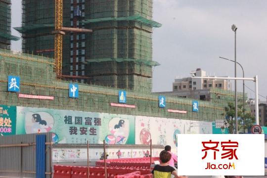 金通翡翠城工程進(jìn)度（2015-9-7）