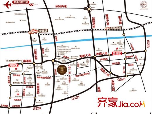 佳兆業(yè)壹號公館小區(qū)區(qū)位圖