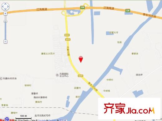 泰州碧桂園?林湖郡交通坐標(biāo)圖