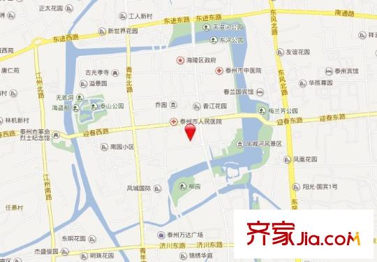 中嘉國際交通圖區(qū)位圖