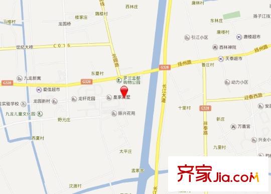 皇家美墅交通圖區(qū)位圖
