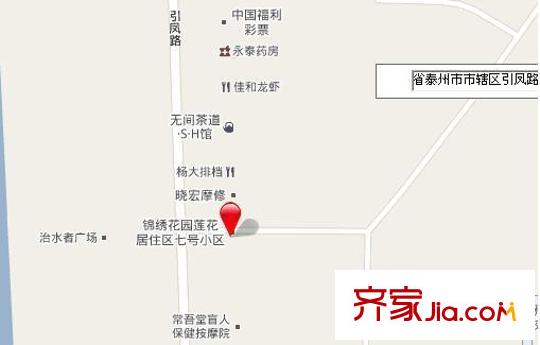 蓮花七區(qū)交通圖