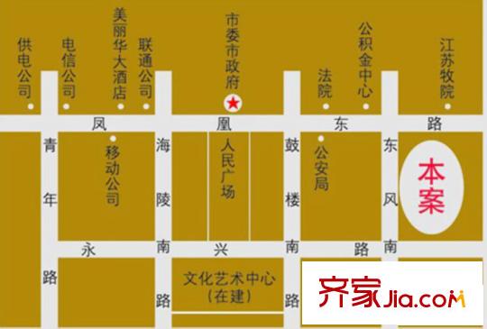 東潤(rùn)第一城交通圖小區(qū)區(qū)位圖