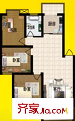 東方名門戶型圖C戶型 