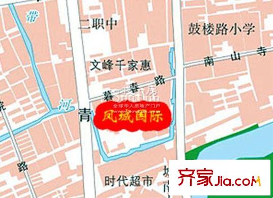 鳳城國(guó)際交通圖