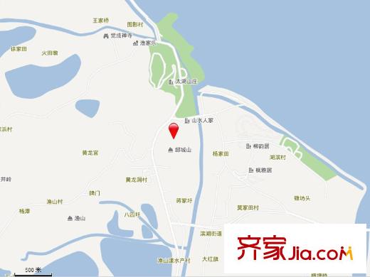 太湖蘭庭交通圖