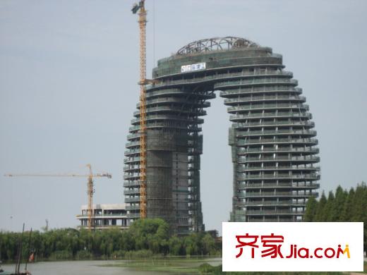 太湖蘭庭東北側1000米處的喜來登酒店