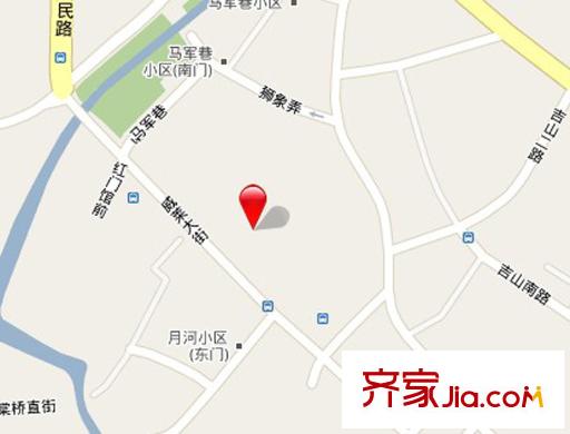 中房盛世華庭交通圖