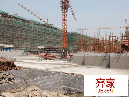 久城東南華府項(xiàng)目工程實(shí)景（2012.3.27）
