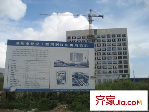 天鴻天際項(xiàng)目對面的檢驗(yàn)檢疫站（2010.8.31）
