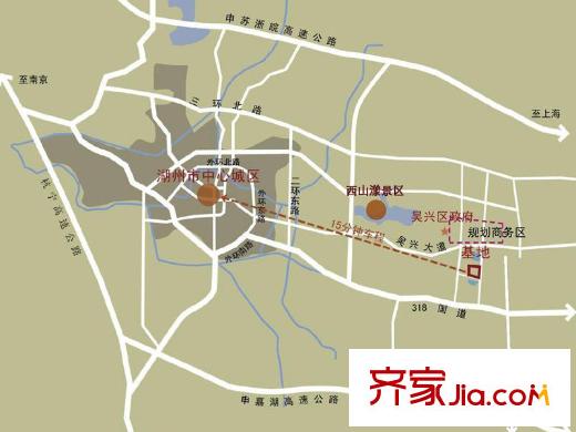 中惠卡麗蘭項(xiàng)目區(qū)位圖
