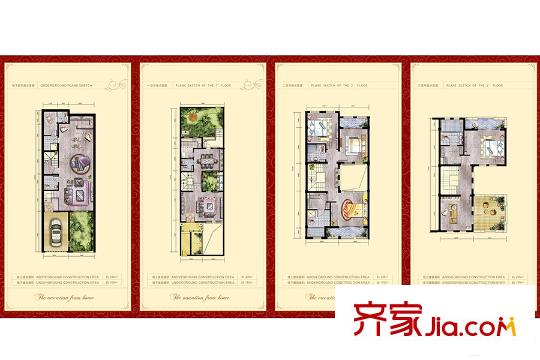 貝尚灣聯(lián)排B戶型 5室2廳4衛(wèi)1廚