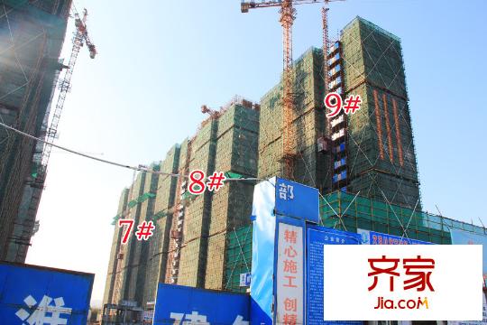 御湖天譽(yù)高層進(jìn)度實(shí)景（2015.12.1）