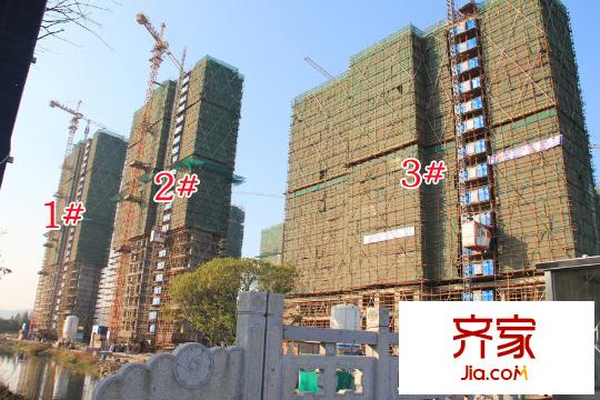 御湖天譽高層進度實景（2015.12.1）