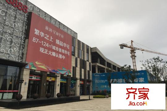 湖州雨潤廣場項(xiàng)目工程實(shí)景（2015.11.26）