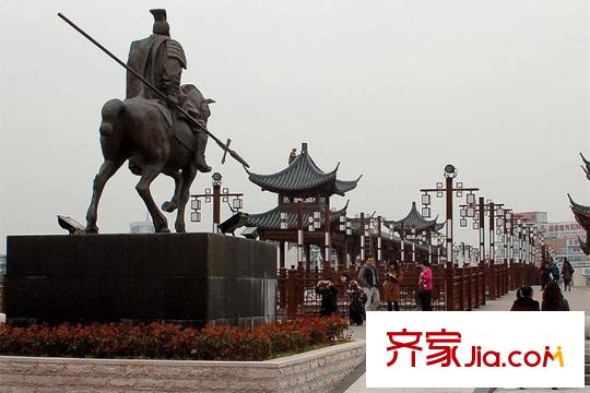 香溪悅府西側(cè)項王公園